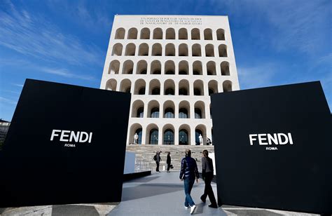 fendi headquarters rome address|fendi rome architecture.